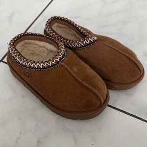 UGG Tan Suede Slip-On Shoes